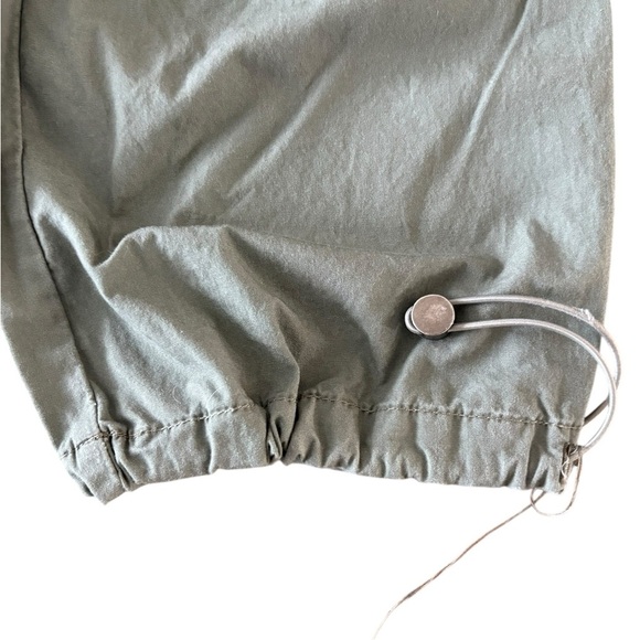 Forever 21 Green Track Joggers Lightweight Casual - Picture 2 of 5